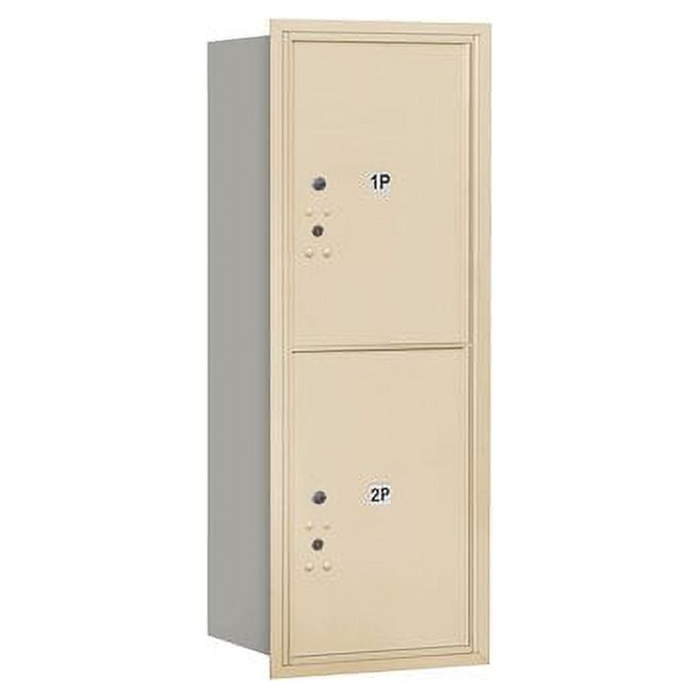 Usps Sack Racks Salsbury Industries Recessed USPS Aluminum 2 Unit 4C Horizontal Parcel ...