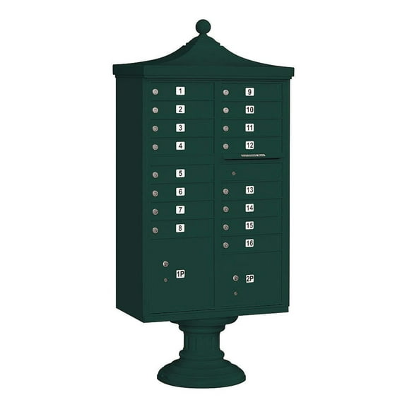 Salsbury Industries Salsbury Regency Decorative Cluster Mail Box Unit with Outgoing Mail - USPS Access