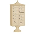 thumbnail image 1 of Salsbury Industries 3316R-SAN-U Regency Decorative CBU - 16 A Size Doors - Type III - Sandstone - USPS Access, 1 of 5