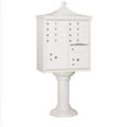 thumbnail image 1 of Salsbury Industries 3308R-WHT-U Regency Decorative CBU - 8 A Size Doors - Type I - White - USPS Access, 1 of 4