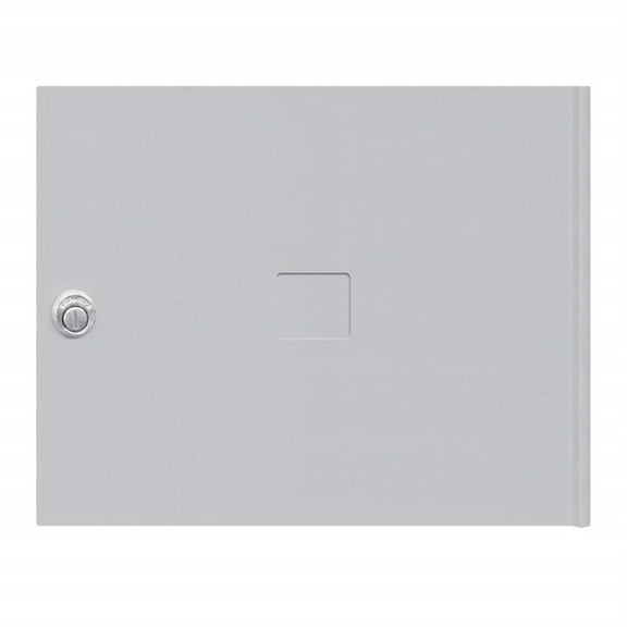 Salsbury Industries  Replacement Door and Lock Standard Mb3 Size for 4c Horizontal Mailbox - Aluminum