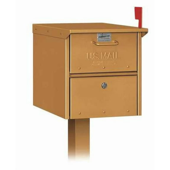 Salsbury Industries Salsbury Brass Roadside Mailbox