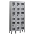 thumbnail image 1 of Salsbury Industries  See-Through Metal Locker - Gray, 1 of 3