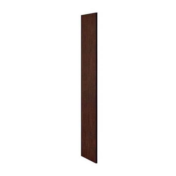 Salsbury Industries 30033MAH Side Panel - Open Access Designer Wood Locker - 18 Inches Deep - without Sloping Hood - Mahogany