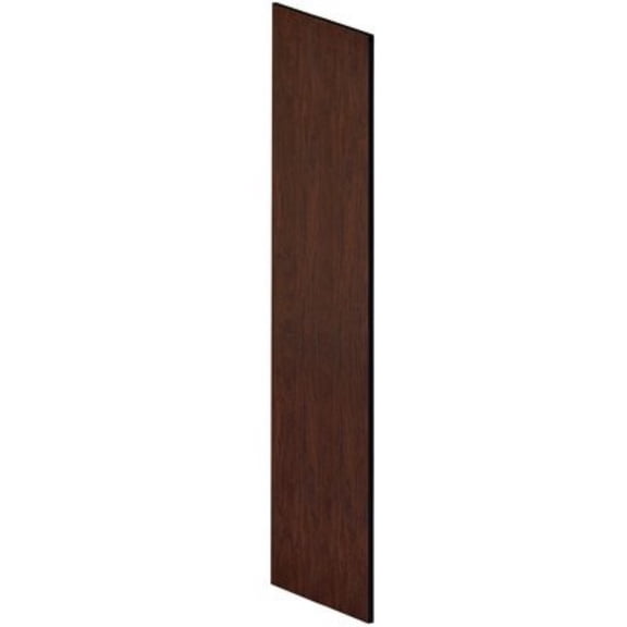 Salsbury Industries Side Panel for 24 Inch Deep Extra Wide Designer Wood Locker with Sloping Hood