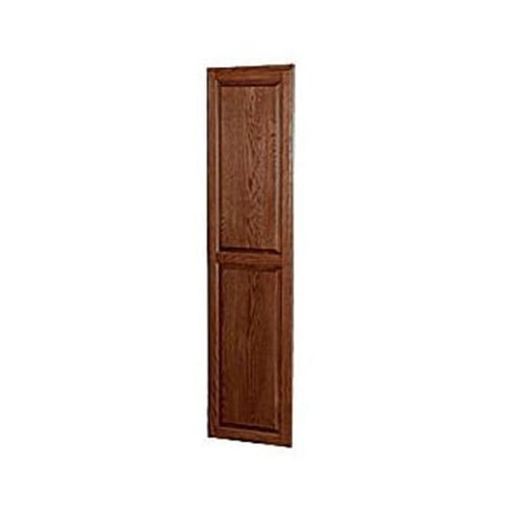 Salsbury Industries 11133DRK Side Panel - for Solid Oak Executive Wood Locker - Dark Oak