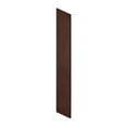 thumbnail image 1 of Side Panel - for 6 Feet High - 21 Inch Deep Designer Wood Locker - with Sloping Hood - Mahogany, 1 of 2