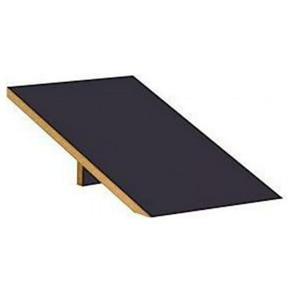 Salsbury Industries  Sloping Hood with 1 Wide - Black - 12in.W x 7in.H x 18in.D