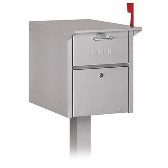 Salsbury Mail Chest In Silver
