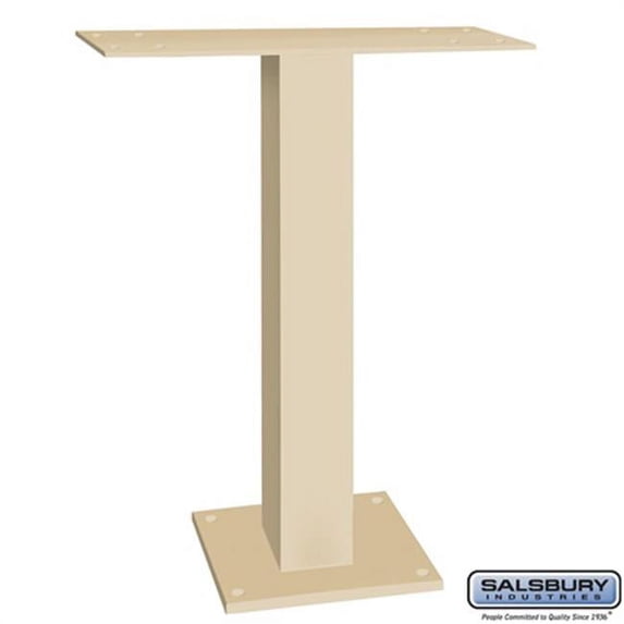 Salsbury Pedestal For 5 Door High Surface Mounted Cell Phone Lockers Sandstone
