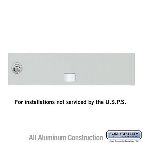 Salsbury Plexiglass Window for 4C Horizontal Mailbox Door for Mailboxes Not Serviced by the USPS