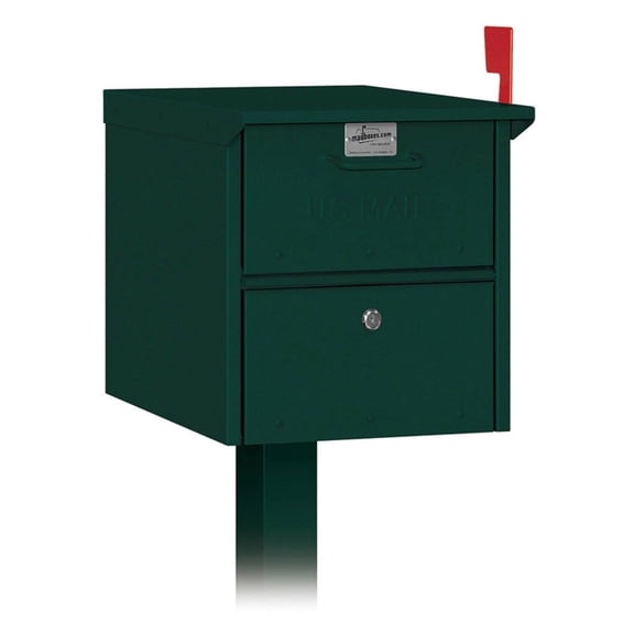 Salsbury Industries 4325GRN Roadside Mailbox - Green