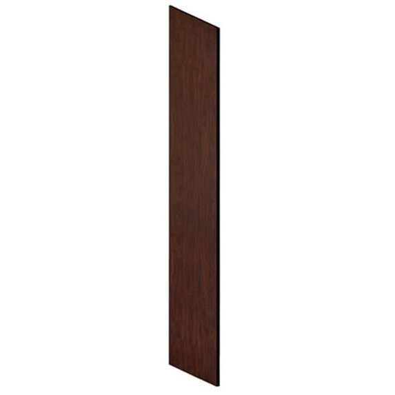 Salsbury Side Panel For 21 Inch Deep Designer Wood Locker - Mahogany
