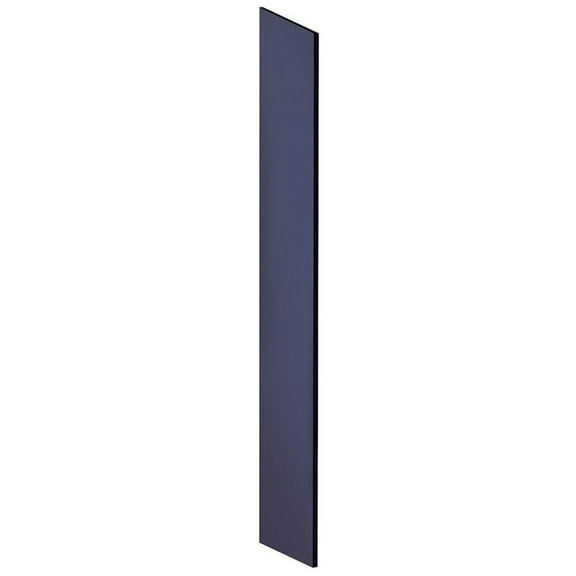 Side Panel - for Open Access Designer Locker and Designer Gear Locker - 18 Inches Deep - with Sloping Hood - Blue