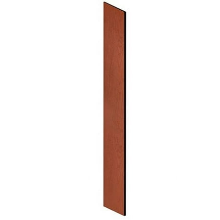 Salsbury Industries 30034CHE Side Panel - Open Access Designer Wood Locker - 18 Inches Deep - with Sloping Hood - Cherry