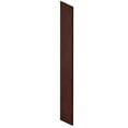 thumbnail image 1 of Salsbury  Side Panel Open Access Designer Wood Locker - 18 Inches Deep - With Sloping Hood - Mahogany, 1 of 1