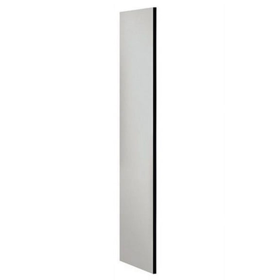 Salsbury Industries 30043GRY Side Panel - Open Access Designer Wood Locker - 24 Inches Deep - without Sloping Hood - Gray
