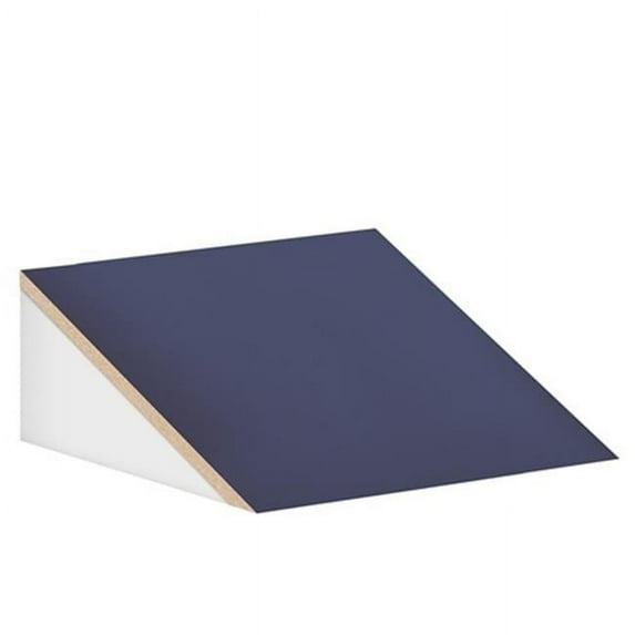 Salsbury Sloping Hood Open Access Designer Wood Locker - Blue - 18 Inches Deep