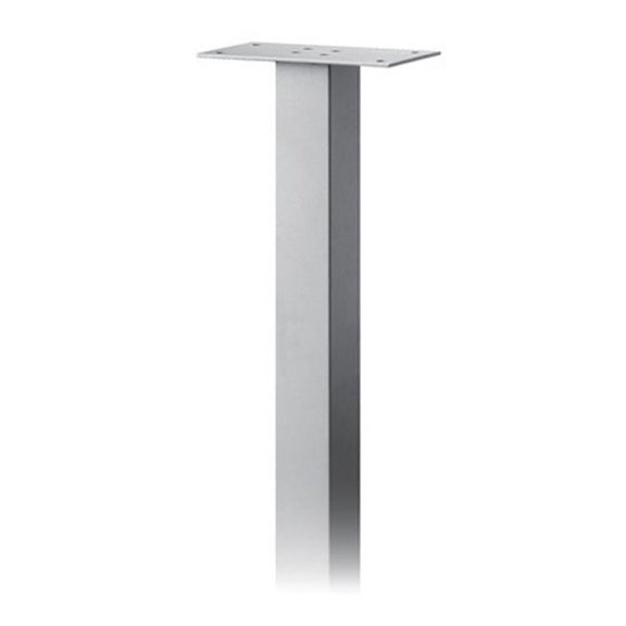 Salsbury Standard In-Ground Mounted Mailbox Pedestal In Silver