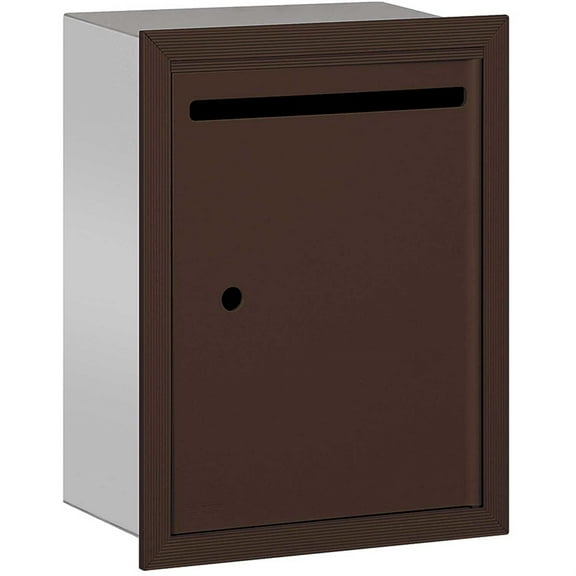Salsbury Industries 2245ZU Letter Box - Standard - Recessed Mounted - Bronze - USPS Access