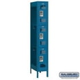 thumbnail image 1 of SalsburyIndustries  1 Wide Triple Tier Vented Metal Locker- Blue, 1 of 1