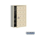 thumbnail image 1 of SalsburyIndustries 19155-15SRK Cell Phone Storage Locker With Front Access Panel - 5 Door High Unit, Sandstone, 1 of 1
