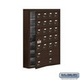 thumbnail image 1 of SalsburyIndustries 19175-24ZSC Cell Phone Storage Locker With Front Access Panel - 7 Door High Unit, Bronze, 1 of 1