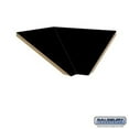 thumbnail image 1 of SalsburyIndustries 33377BLK 15 in. Deep Designer Wood Locker Corner Sloping Hood Filler - Black, 1 of 1