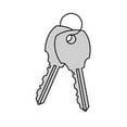 thumbnail image 1 of SalsburyIndustries 3398 Additional Key For Cluster Box Unit Standard Lock, 1 of 1