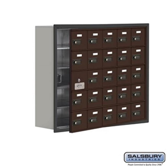 SalsburyIndustries  Cell Phone Storage Locker With Front Access Panel - Bronze