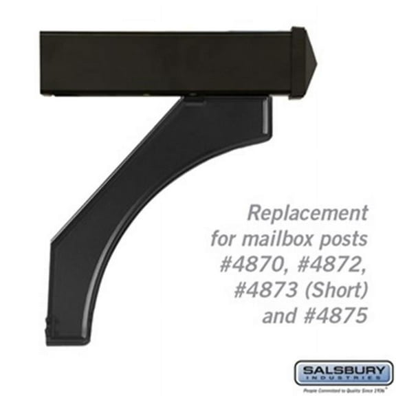 SalsburyIndustries  Replacement Arm Kit For Deluxe Post 1 Mailbox - Black