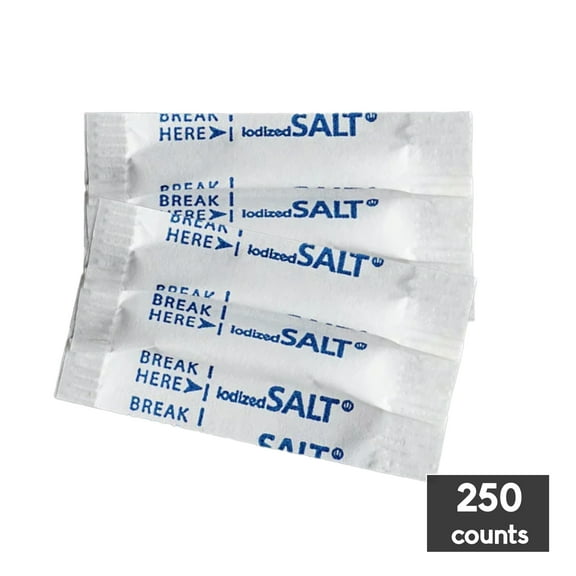 Salt 0.6g Portion Packets l Pack of 250