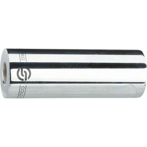 Salt AM Steel BMX Pegs - 4.15", 14mm with Adapter, Chrome, Pair