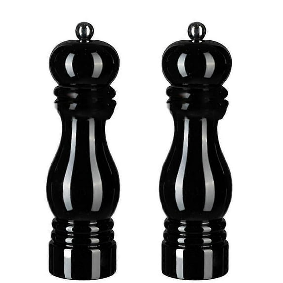 Salt And Pepper Grinder Wooden Pepper Mill Grinder Salt Pepper Shakers With Adjustable Ceramic Rotor,6768