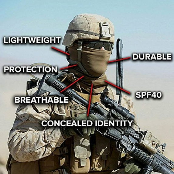 Salt Armour Face Mask Shield Protective Balaclava Alpha Defense (Fire Appreciation)