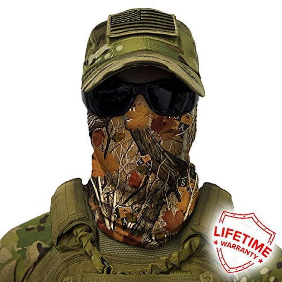 Salt Armour Face Mask Shield Protective Balaclava Alpha Defense (Forest Camo)