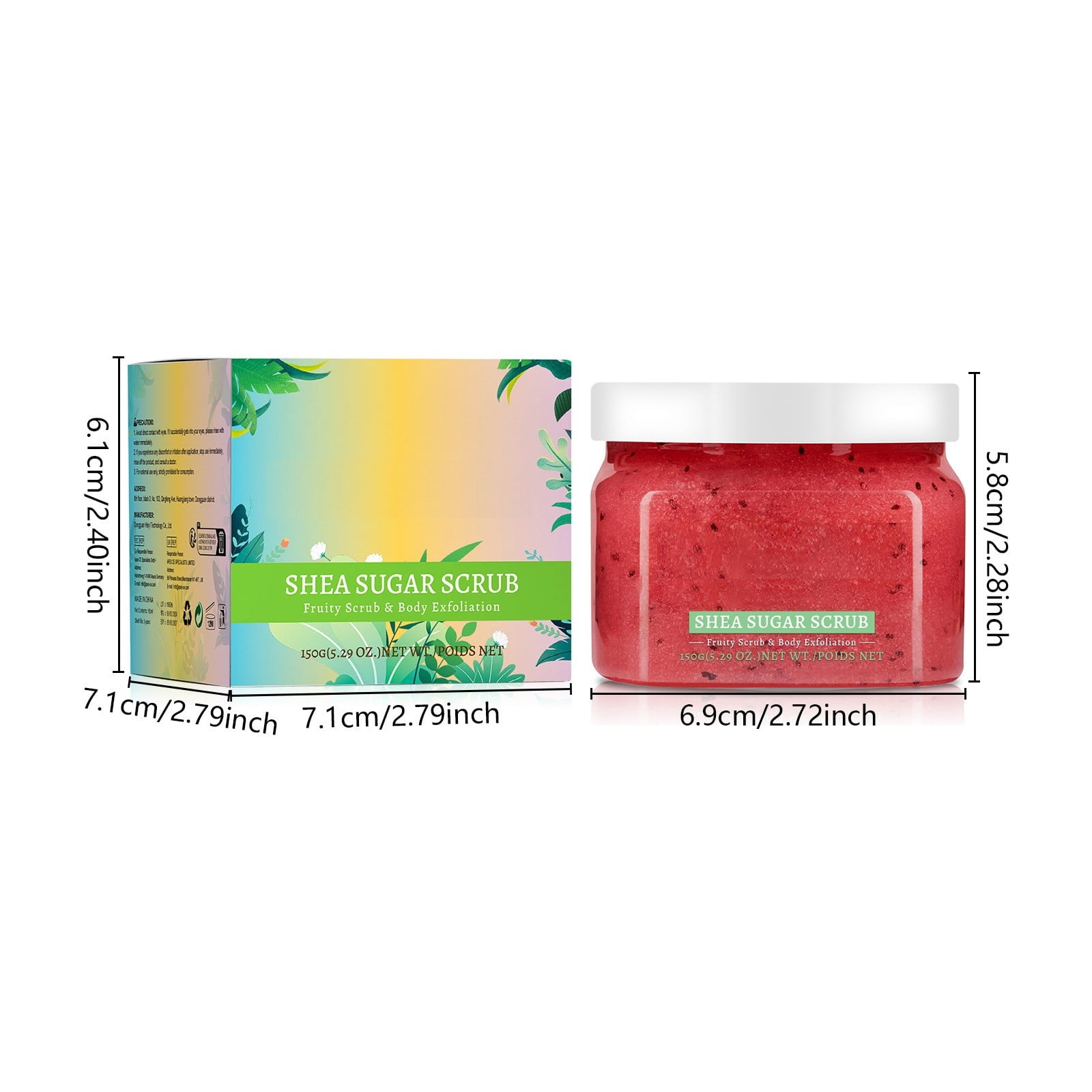 Salt Body Scrub with Collagen & Stem Cells, Body Scrub Exfoliating