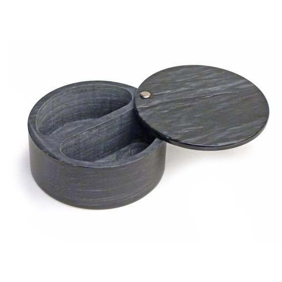 Salt Box - Black Marble