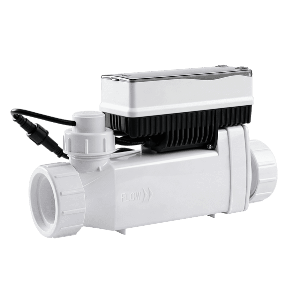 Salt Cell for Pool - Fits for Pentair Salt Cell, up to 40,000 Gal Pool Upgraded Flow Switch with Temp/Salinity Sensor, Replacement Salt Cell Chlorine Generator, 1-Year Warranty