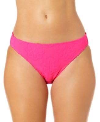 Salt + Cove Women's Juniors Swim Suit Bottoms Solid Pink M