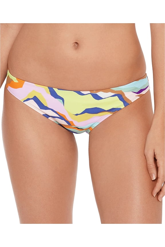 MULTI Zebra Juniors' Zebra-Print Hipster Bikini Bottom, US X-Small