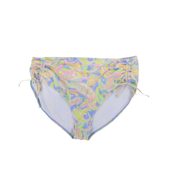 Salt Cove Plus Size Printed Side-Cinched Paisley Print 2X