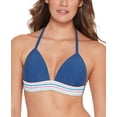 thumbnail image 1 of Salt + Cove SLATE Juniors' Banded Push-up Halter Bikini Swim Top, US Large, 1 of 3