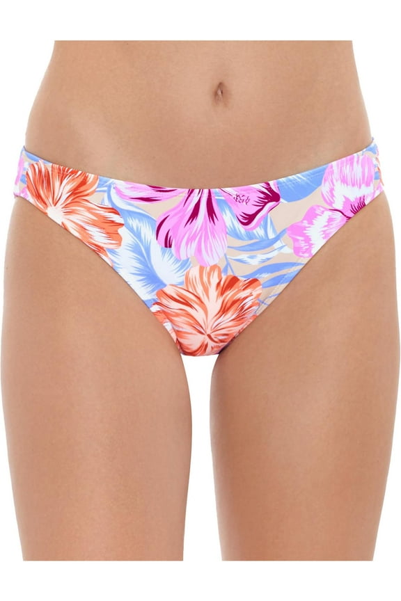 Womens Floral Lined Swim Bottom Separates