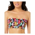 thumbnail image 1 of Salt + Cove Womens Floral Print Smocked Bikini Swim top, 1 of 1