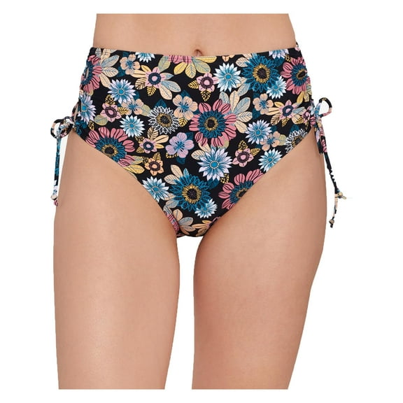 Salt   Cove Womens Floral Side-Tie Swim Bottom Separates