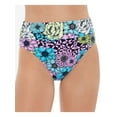 thumbnail image 1 of Salt + Cove Womens Juniors High Waist Floral Print Swim Bottom Separates, 1 of 2