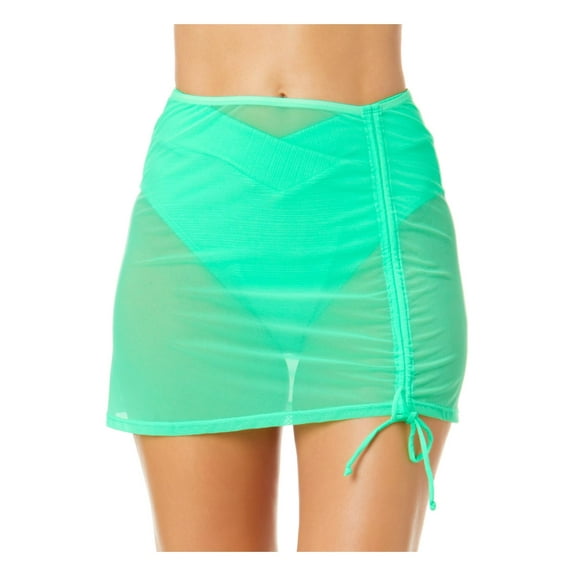 Salt   Cove Womens Ruched Nylon Cover-Up