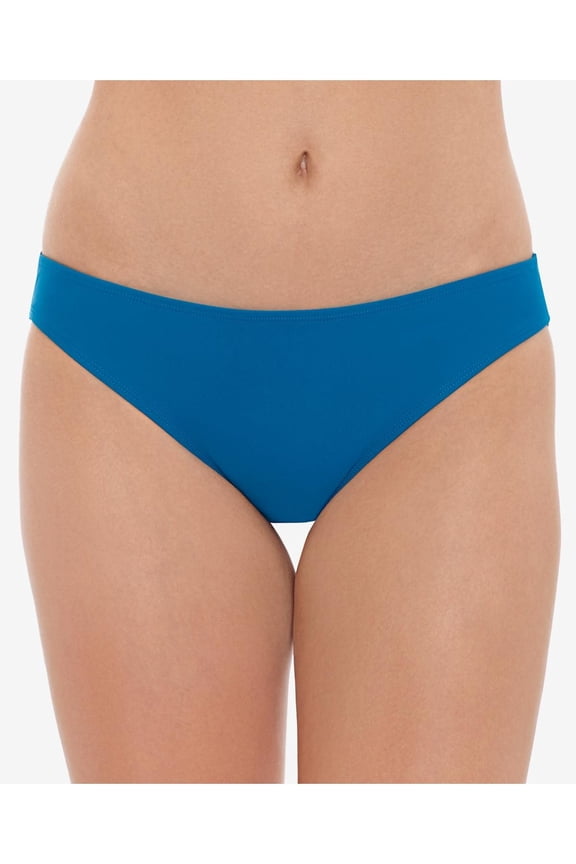 Womens Solid Lined Swim Bottom Separates