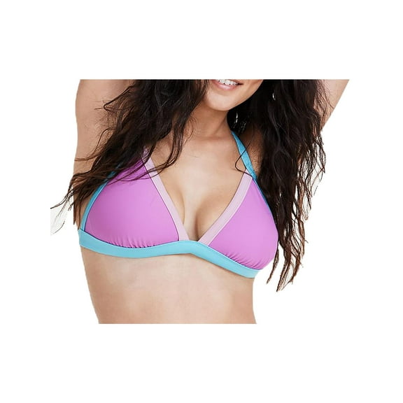 Salt + Cove Womens Solid Nylon Bikini Swim top